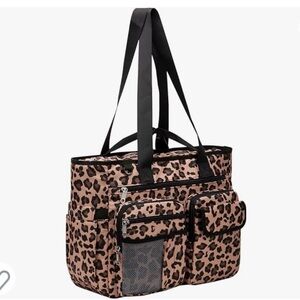 Leopard Print Women's Tote Bag